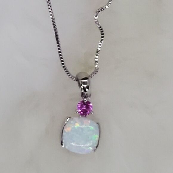 Opal Ring and Necklace - Picture 5 of 16